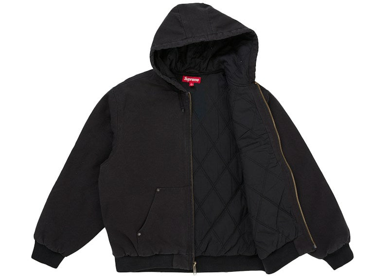 Supreme The Misfits Hooded Work Jacket Black