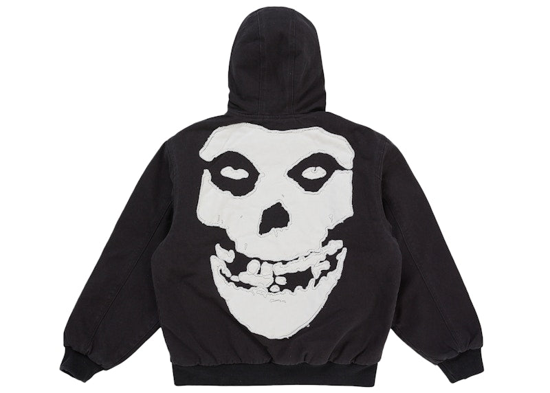 Supreme The Misfits Hooded Work Jacket Black