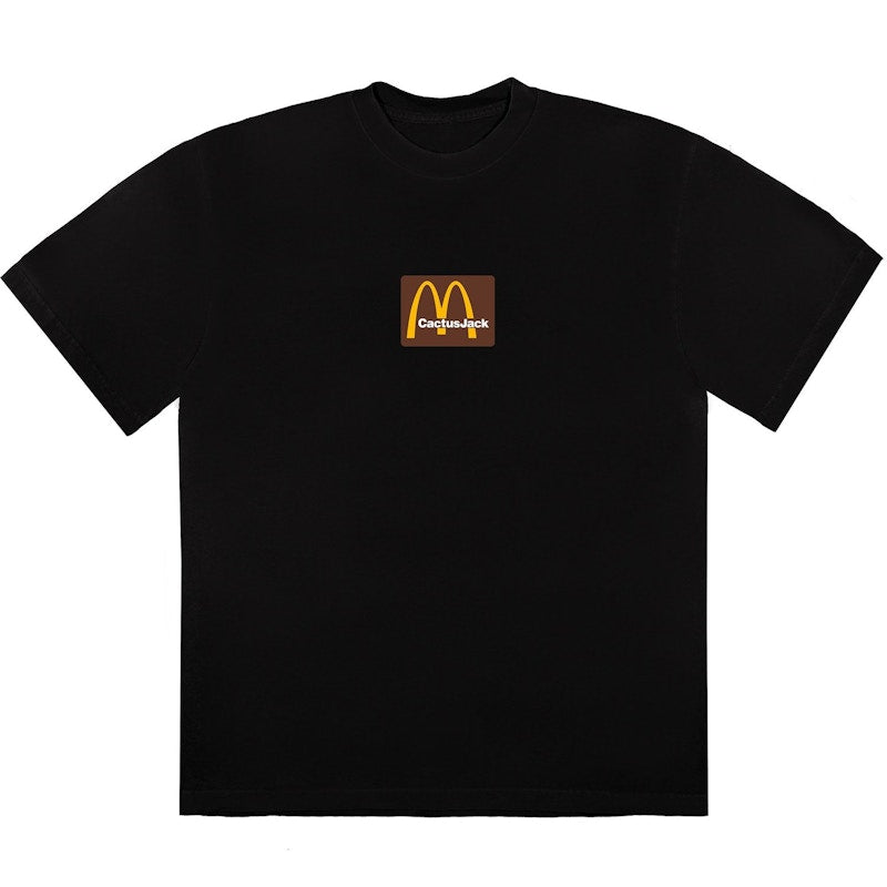 Travis Scott x McDonald's Sesame Inv T-shirt Black/Brown