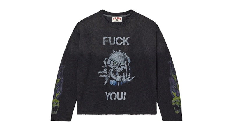 Vale Forever Fuck You Thermal L/S Tee Black