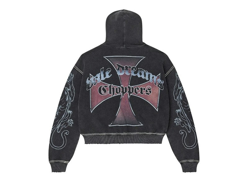 Vale Forever Hardy Boyz Zip Up Hoodie Black