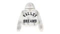 Vale Forever Classico Zip Up Hoodie White