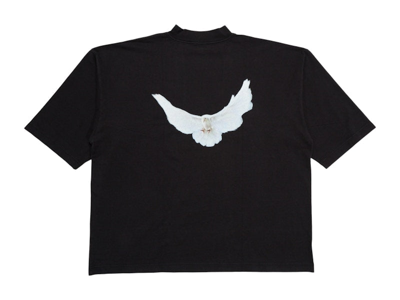 Yeezy Gap Engineered by Balenciaga Dove 3/4 Sleeve Tee Black