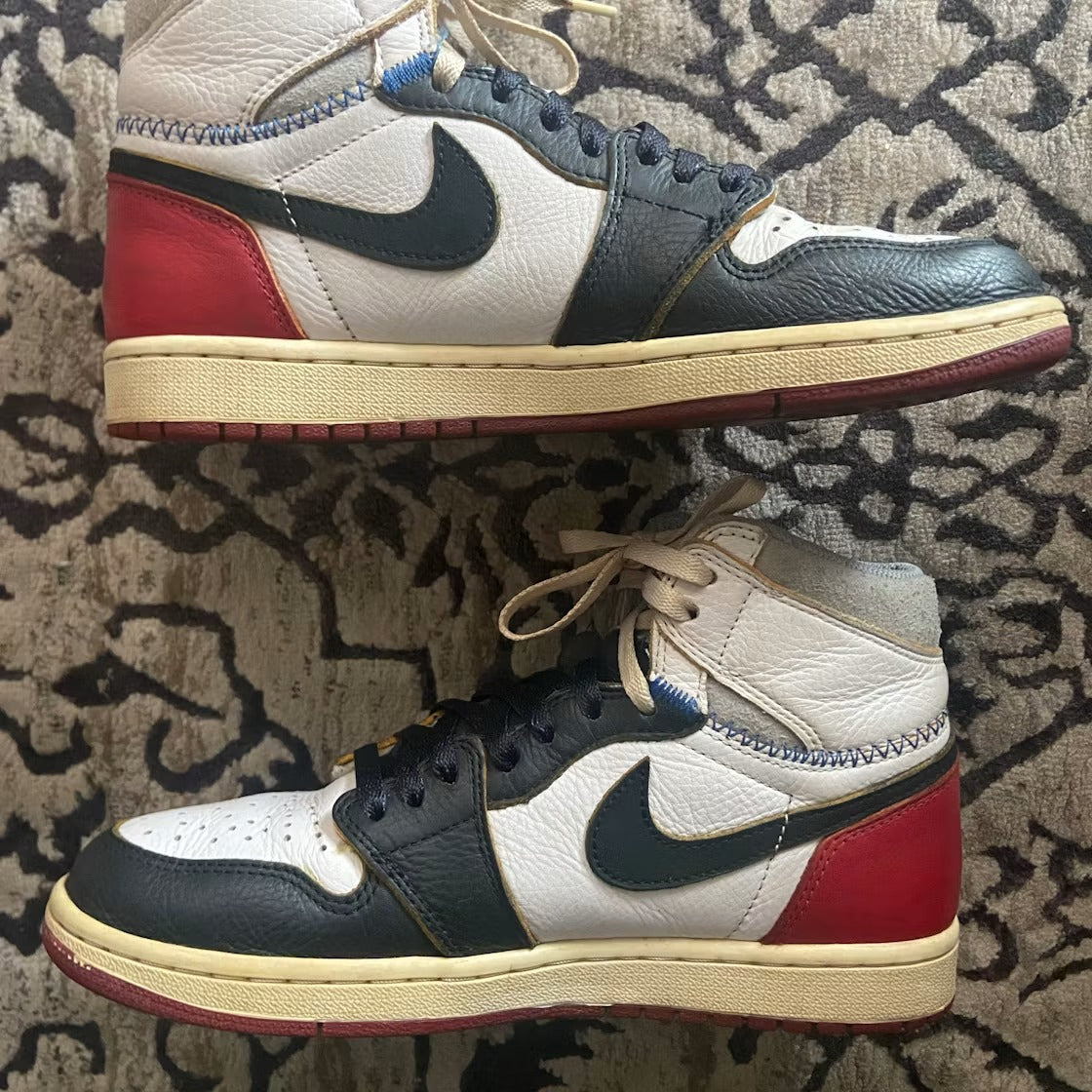 Used - Air Jordan 1 Retro High Union Los Angeles Black Toe - US M 8 - detail 2