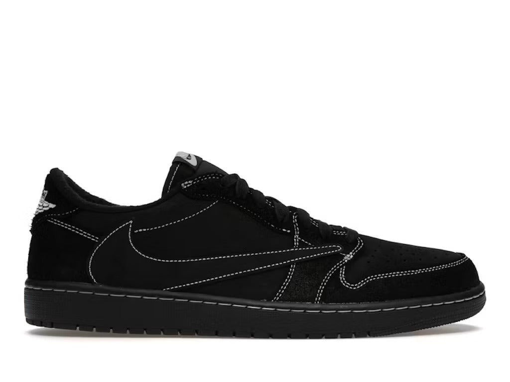 Used - Air Jordan 1 Retro Low OG SP Travis Scott Black Phantom - US M 8 - catalog main image