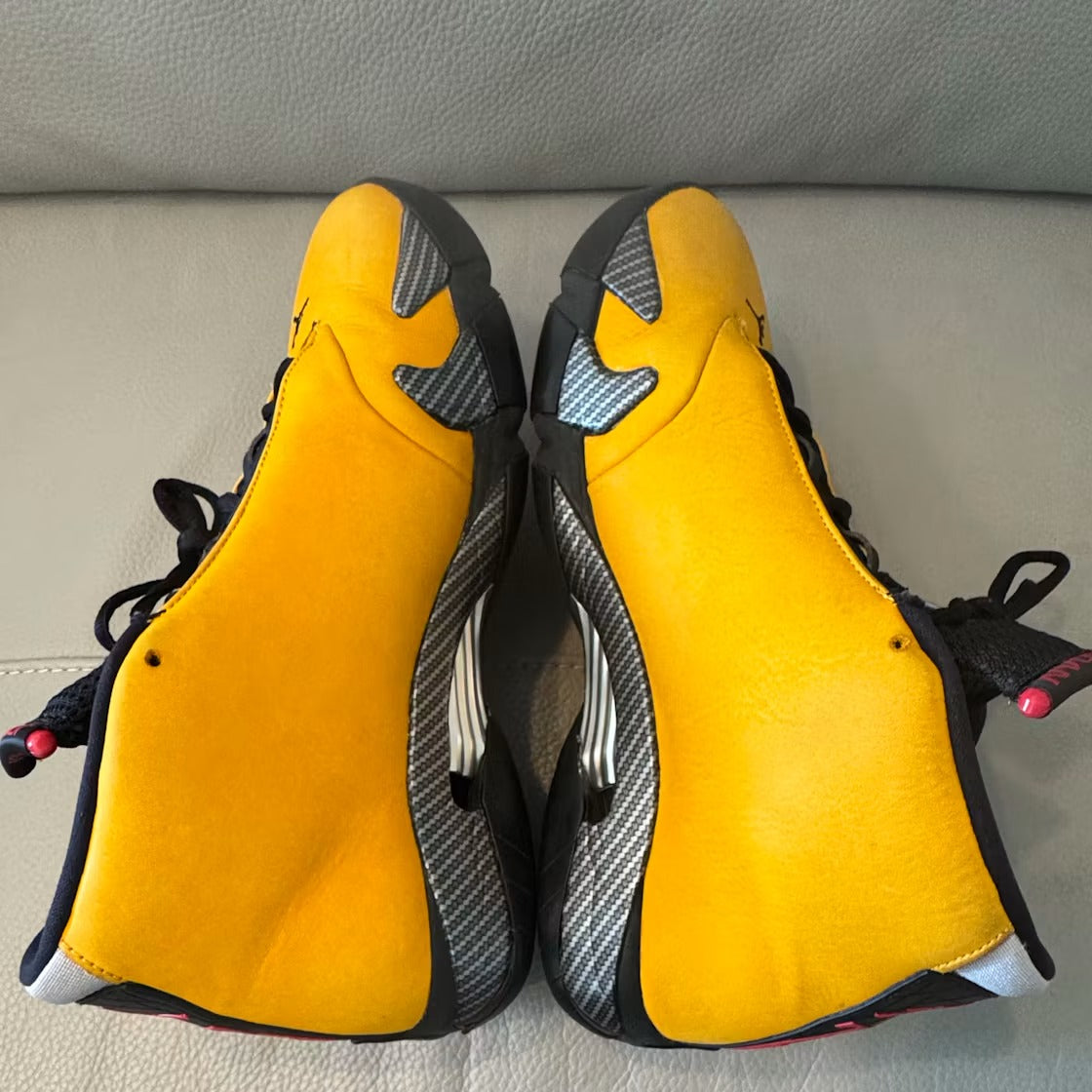 Used - Air Jordan 14 Retro University Gold - US M 9.5 - detail 5