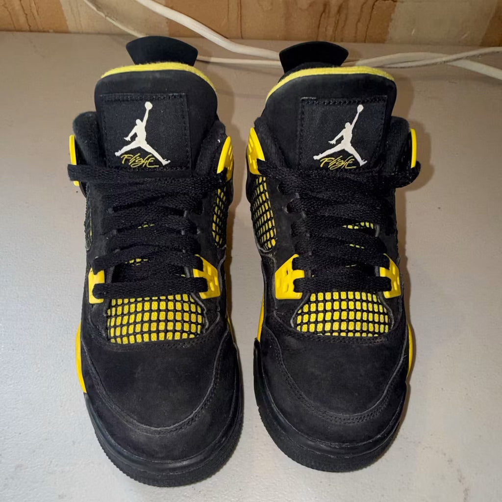 Used - Air Jordan 4 Retro Thunder (2023) (GS) - US 5Y - detail 2