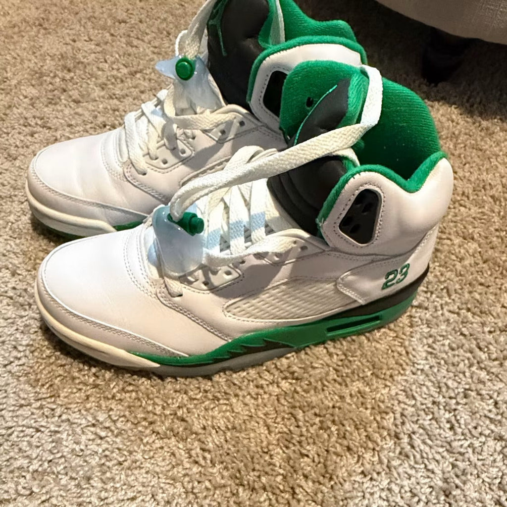 Used - Air Jordan 5 Retro Lucky Green (Women's) - US W 8 - detail 3
