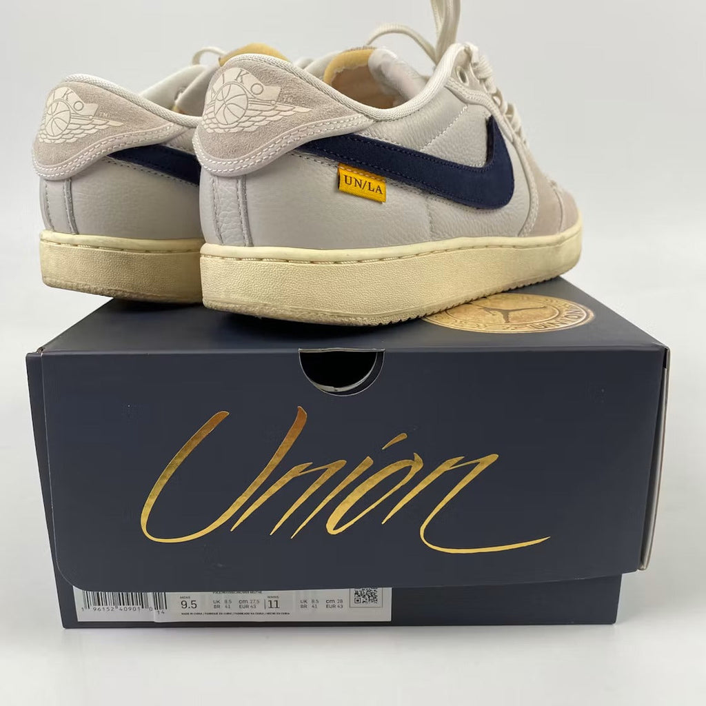 Used - Air Jordan 1 Retro AJKO Low SP Union Sail Leather - US M 9.5 - detail 2