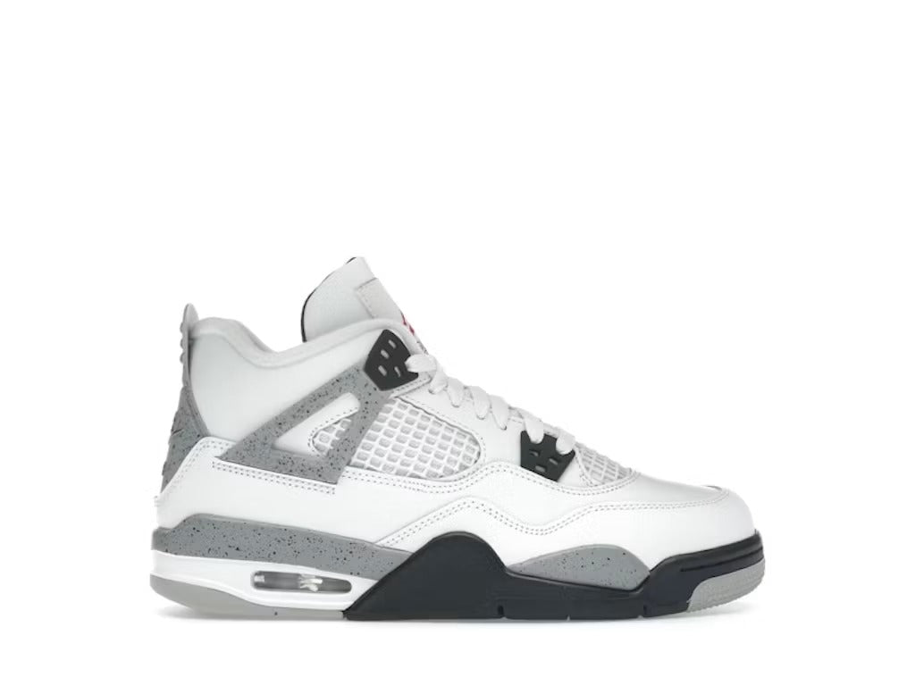 Used - Air Jordan 4 Retro White Cement (2025) (GS) - US 6Y - catalog main image