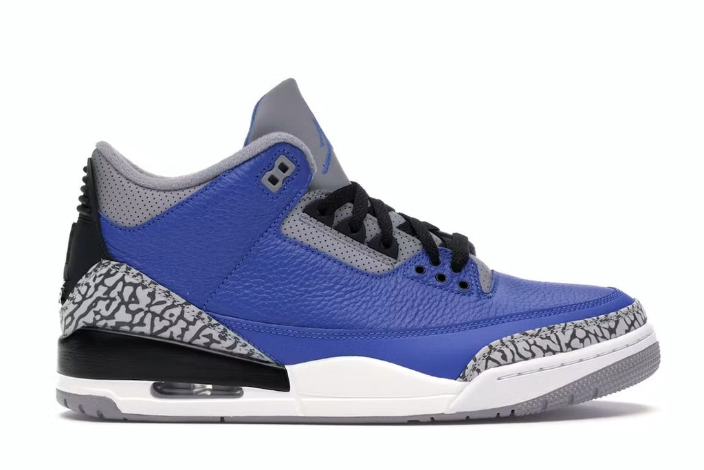 Used - Air Jordan 3 Retro Varsity Royal Cement - US M 10 - catalog main image