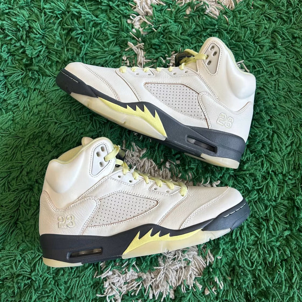 Used - Air Jordan 5 Retro Luminous Green (Women's) - US W 10.5 - detail 1