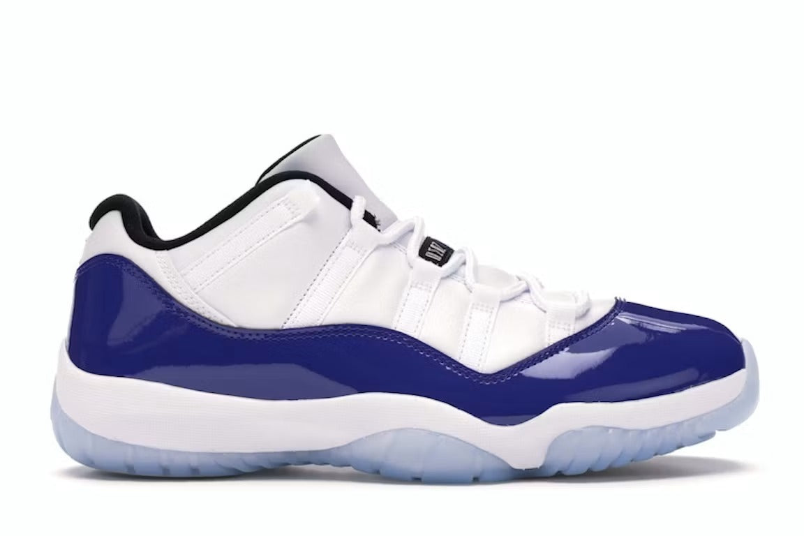 Used - Air Jordan 11 Retro Low White Concord (Women's) - US W 5.5 - catalog main image