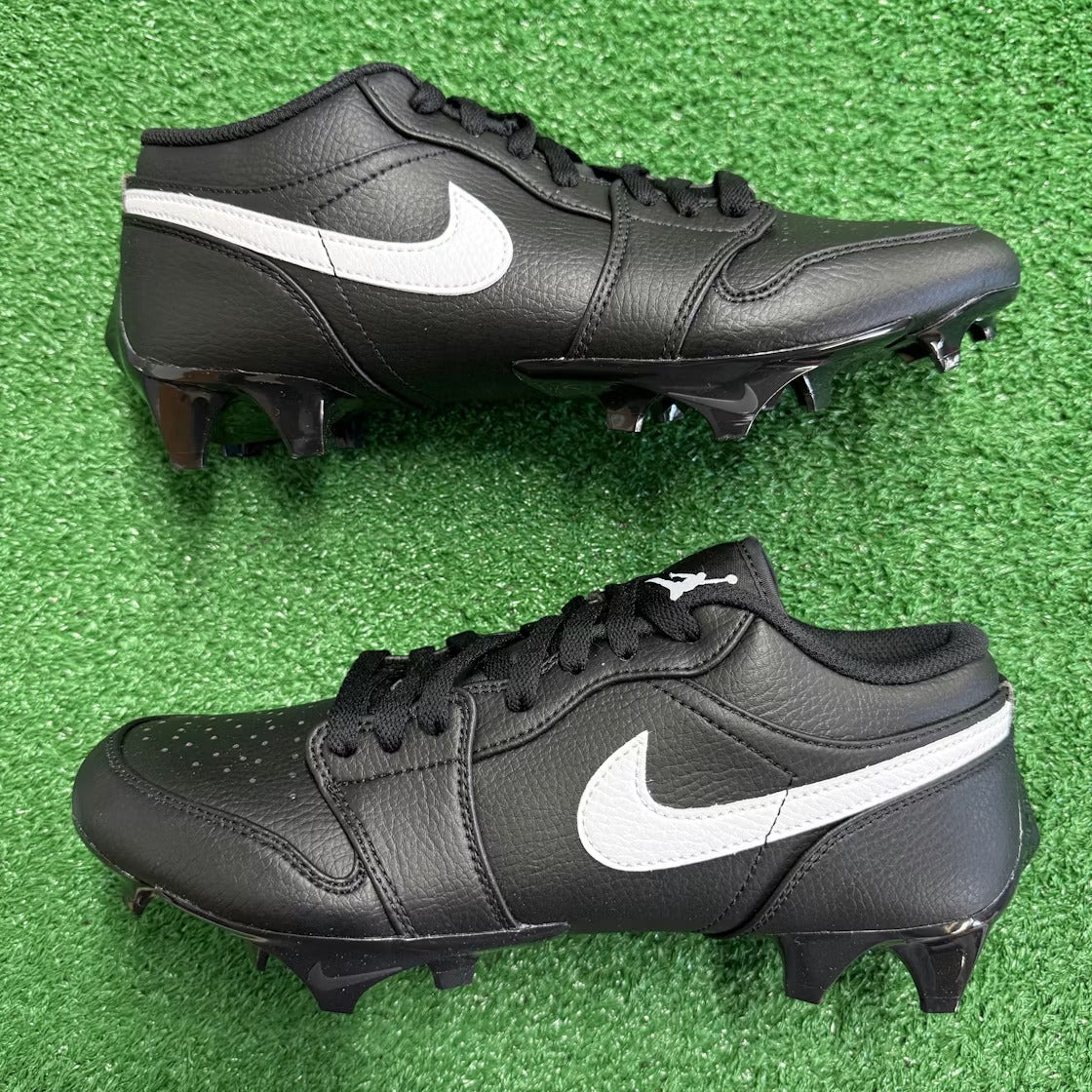 Used - Air Jordan 1 Low TD Cleat Black White - US M 8.5 - detail 3