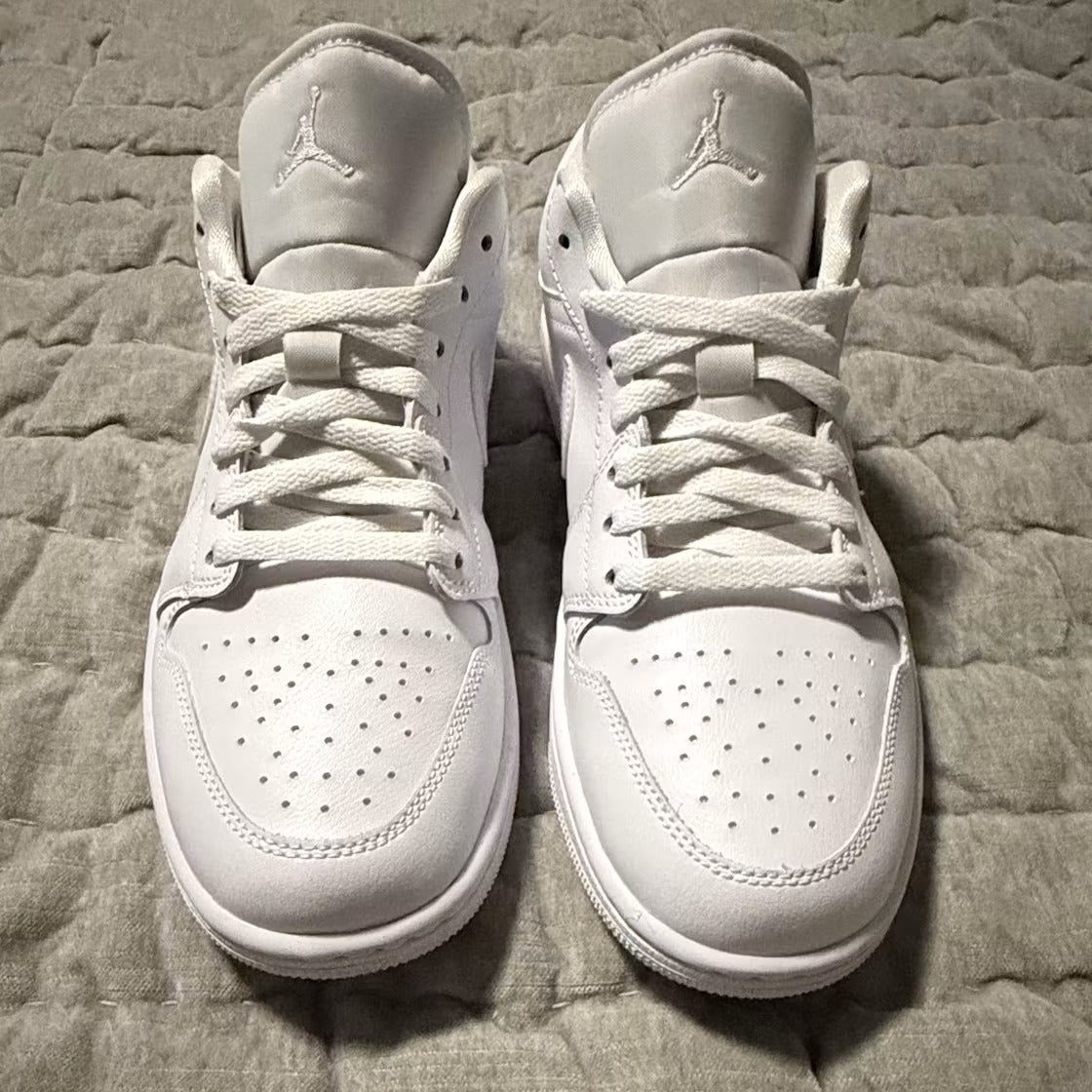 Air Jordan 1 Low Triple White (2022) (Women's) - US W 10 - New - Other - detail 1