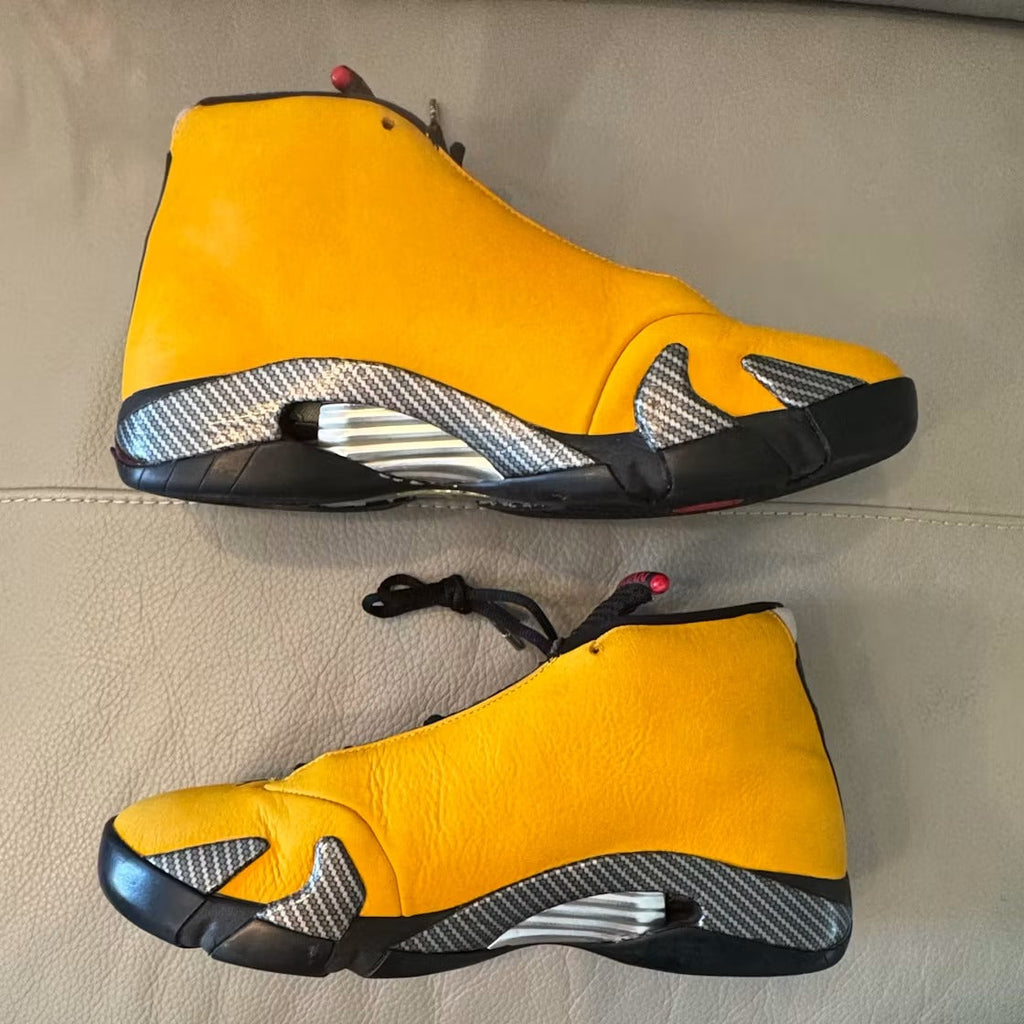 Used - Air Jordan 14 Retro University Gold - US M 9.5 - detail 3