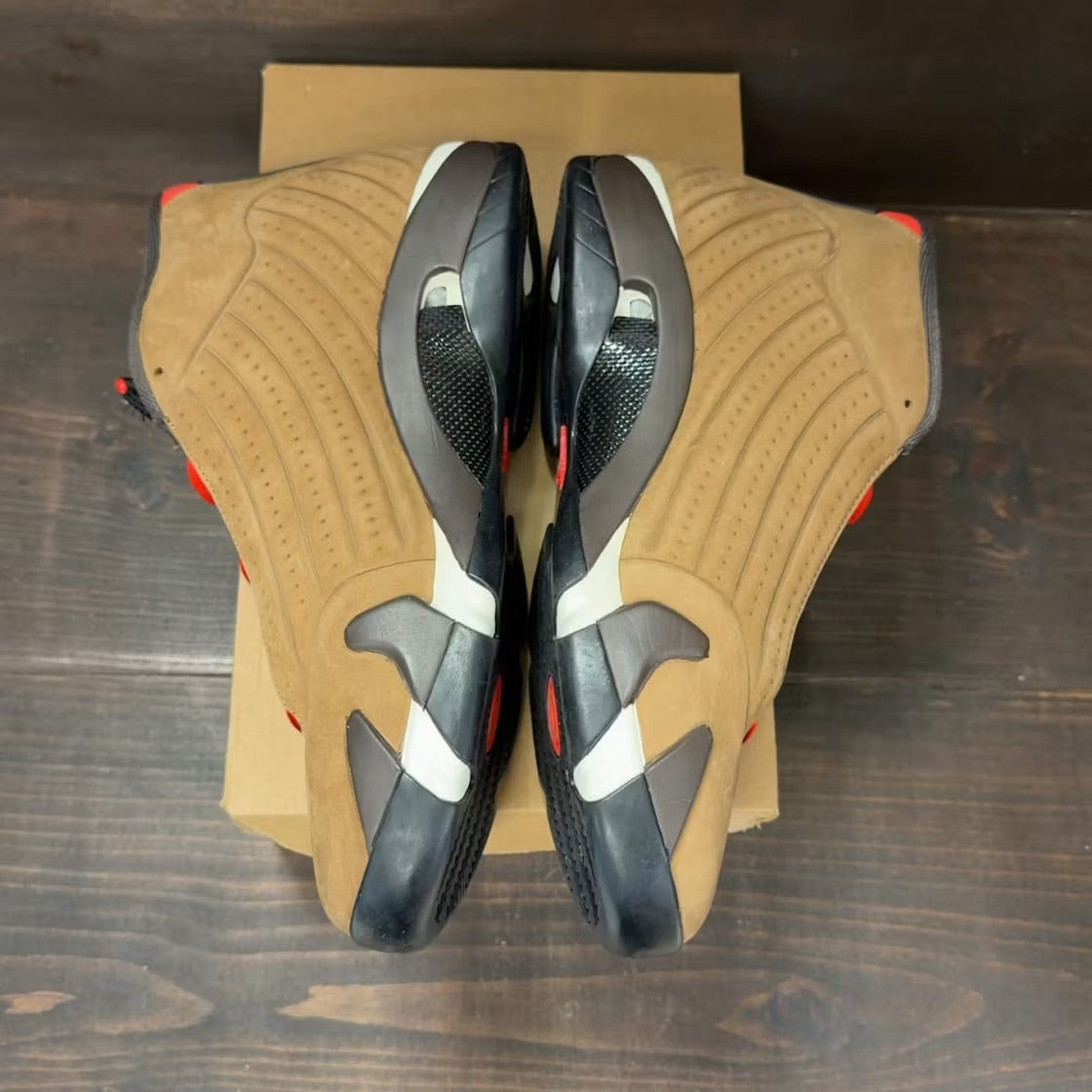 Used - Air Jordan 14 Retro Winterized Archaeo Brown - US M 13 - detail 2