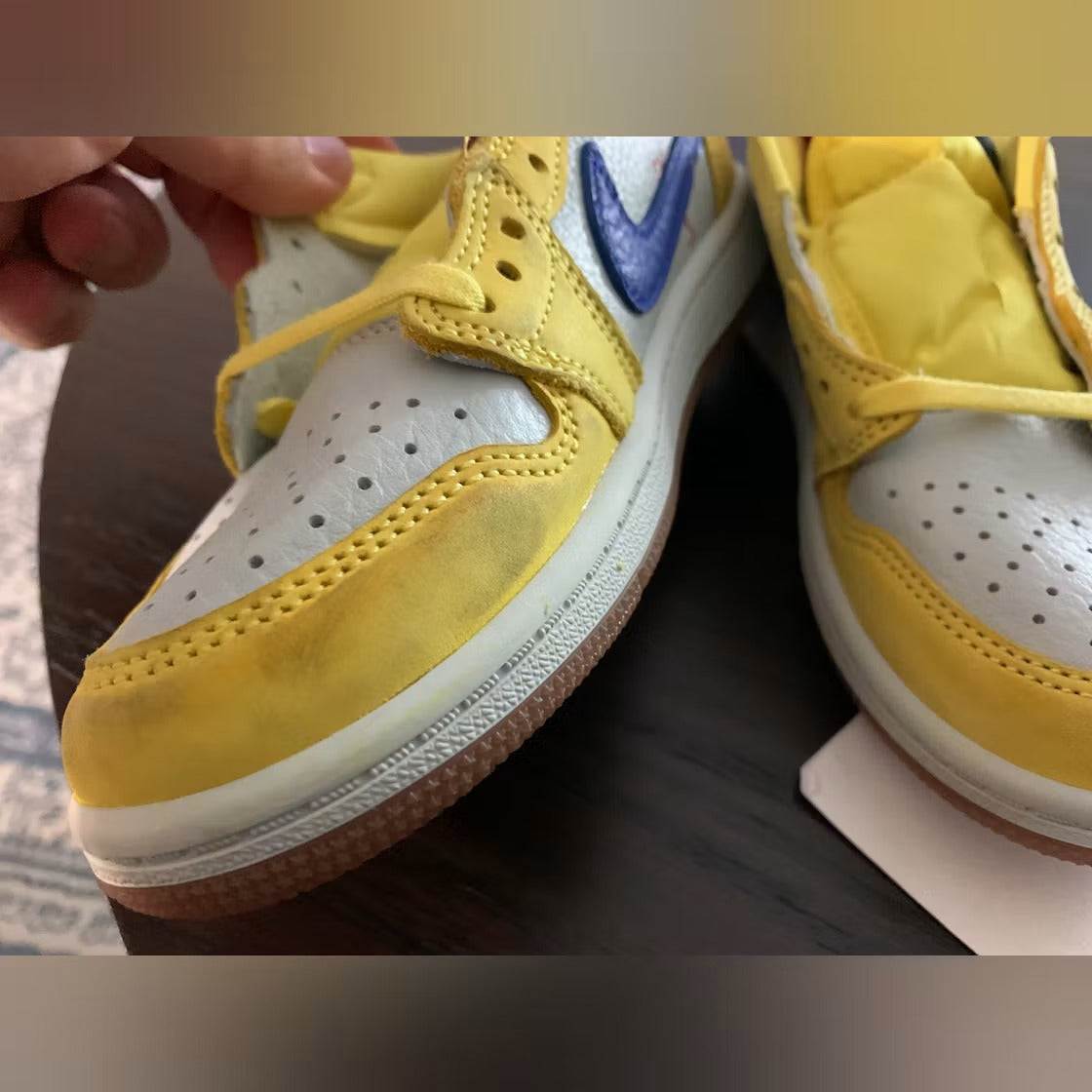 Air Jordan 1 Retro Low OG SP Travis Scott Canary (PS) - US 2Y - New - Other - detail 3