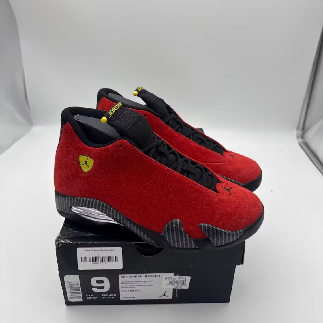 Used - Air Jordan 14 Retro Challenge Red - US M 9 - detail 4
