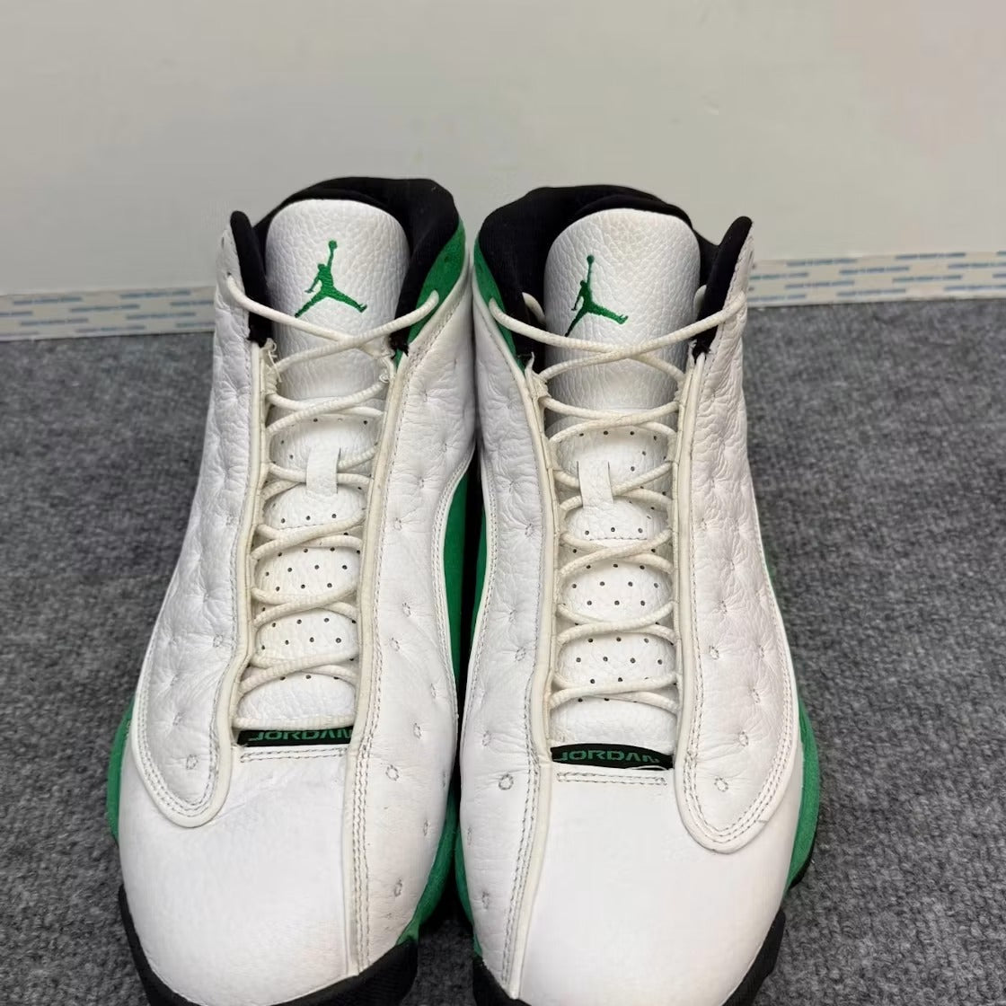 Used - Air Jordan 13 Retro White Lucky Green - US M 12 - detail 2