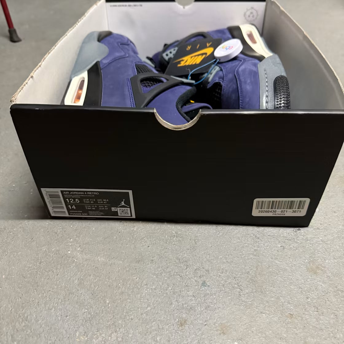 Air Jordan 4 Retro Lakers - US M 12.5 - New - Other - detail 5