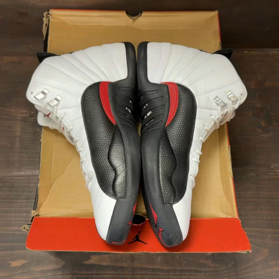 Used - Air Jordan 12 Retro Taxi Flip - US M 12 - detail 3