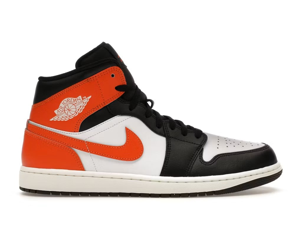 Air Jordan 1 Mid Black Toe Starfish - US M 9.5 - New - Other - catalog main image