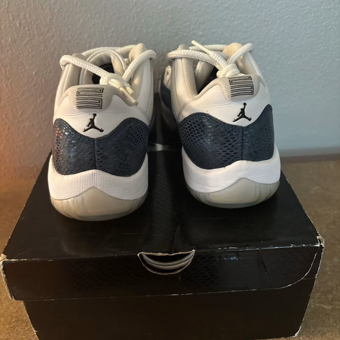 Used - Air Jordan 11 Retro Low Snake Navy (2019) - US M 9 - detail 3