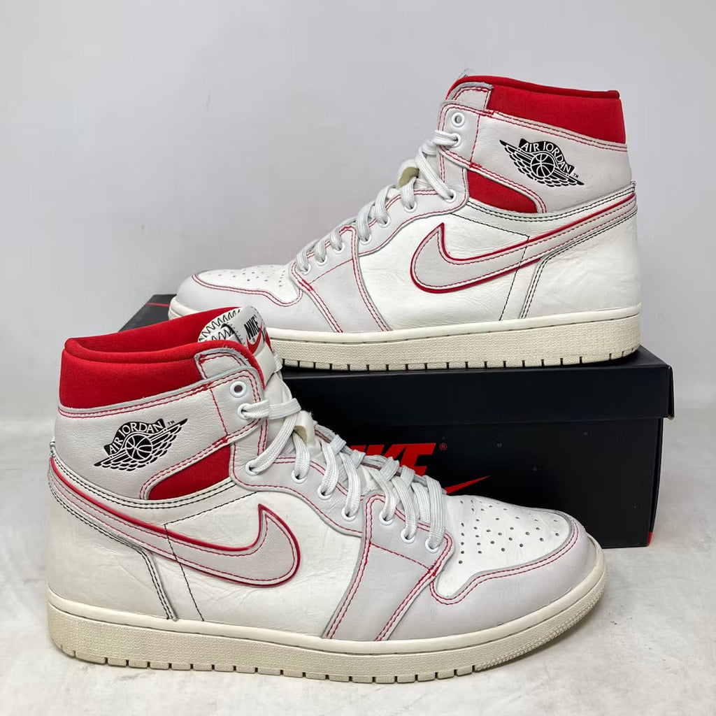 Used - Air Jordan 1 Retro High Phantom Gym Red - US M 11 - detail 1
