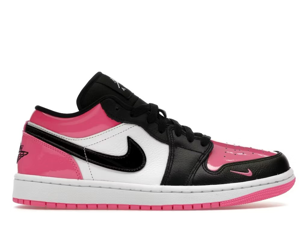Air Jordan 1 Low SE Black Pinksicle Patent (Women's) - catalog main image