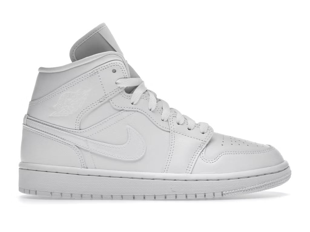 Air Jordan Mid Triple White (2022) (Women's) - US W 11.5 - New - Other - catalog main image