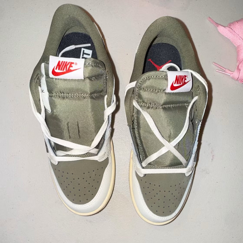Air Jordan 1 Retro Low OG SP Travis Scott Medium Olive (PS) - US 3Y - New - Other - detail 1