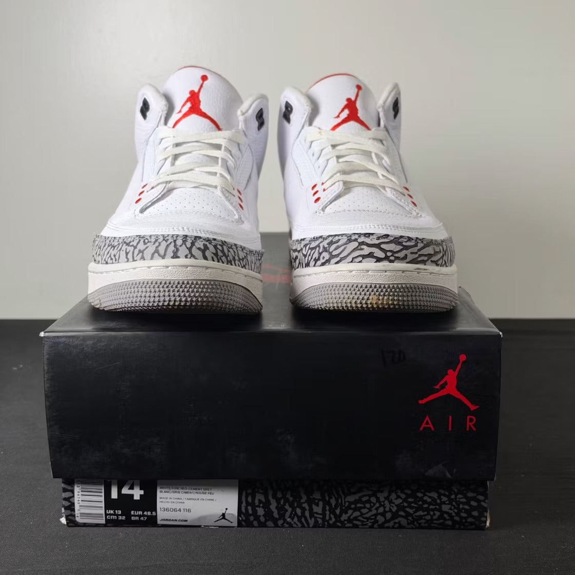 Used - Air Jordan 3 Retro Hall of Fame - US M 14 - detail 2