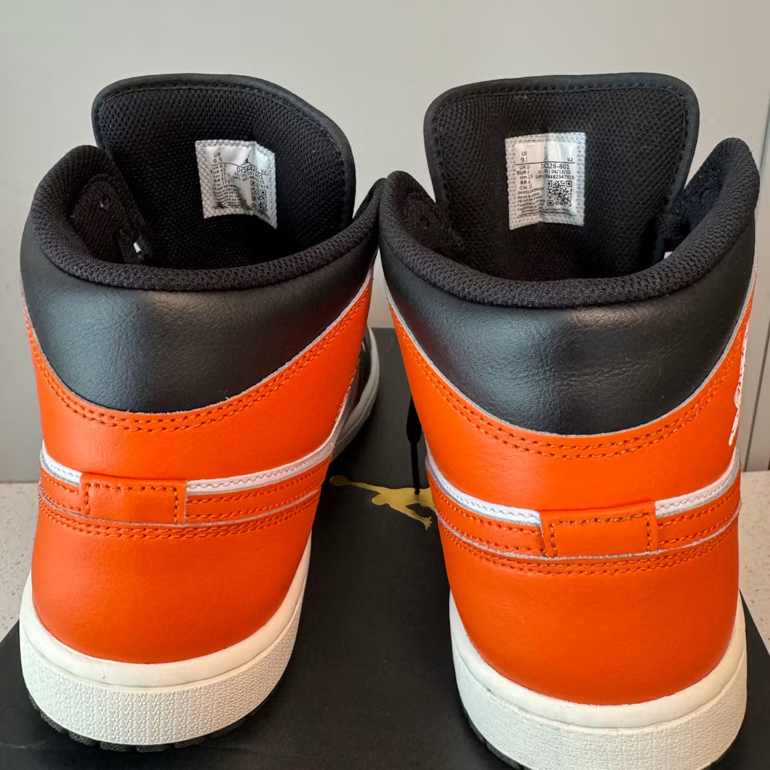 Air Jordan 1 Mid Black Toe Starfish - US M 9.5 - New - Other - detail 2