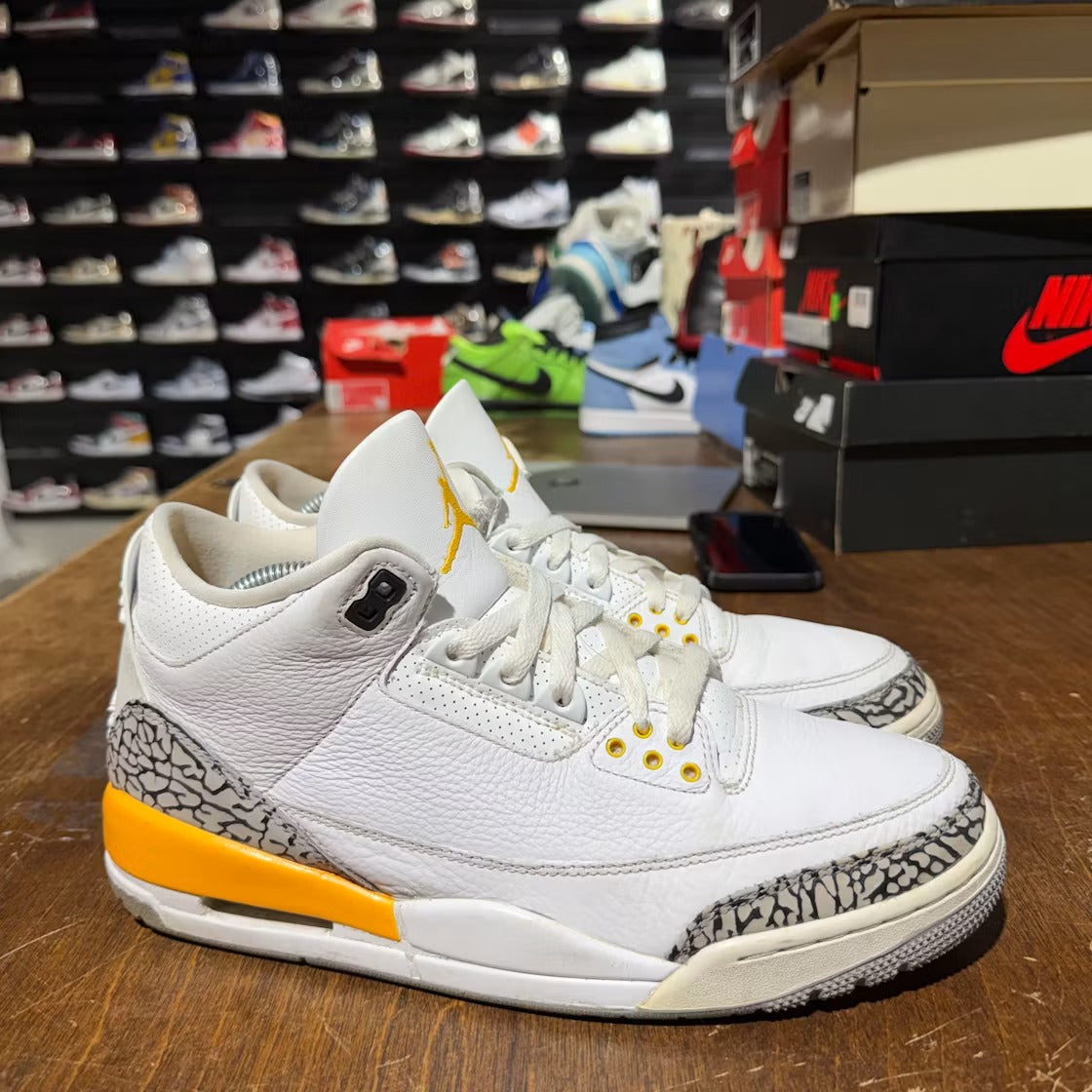 Used - Air Jordan 3 Retro Laser Orange (Women's) - US W 12 - detail 1