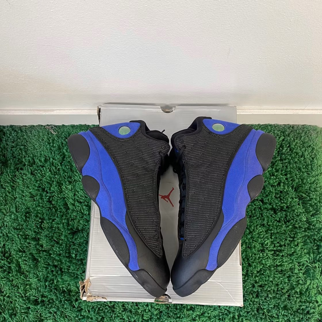 Used - Air Jordan 13 Retro Black Hyper Royal - US M 14 - detail 1