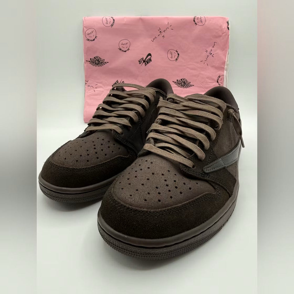 Air Jordan 1 Retro Low OG SP Travis Scott Velvet Brown - US M 10 - New - Other - detail 1