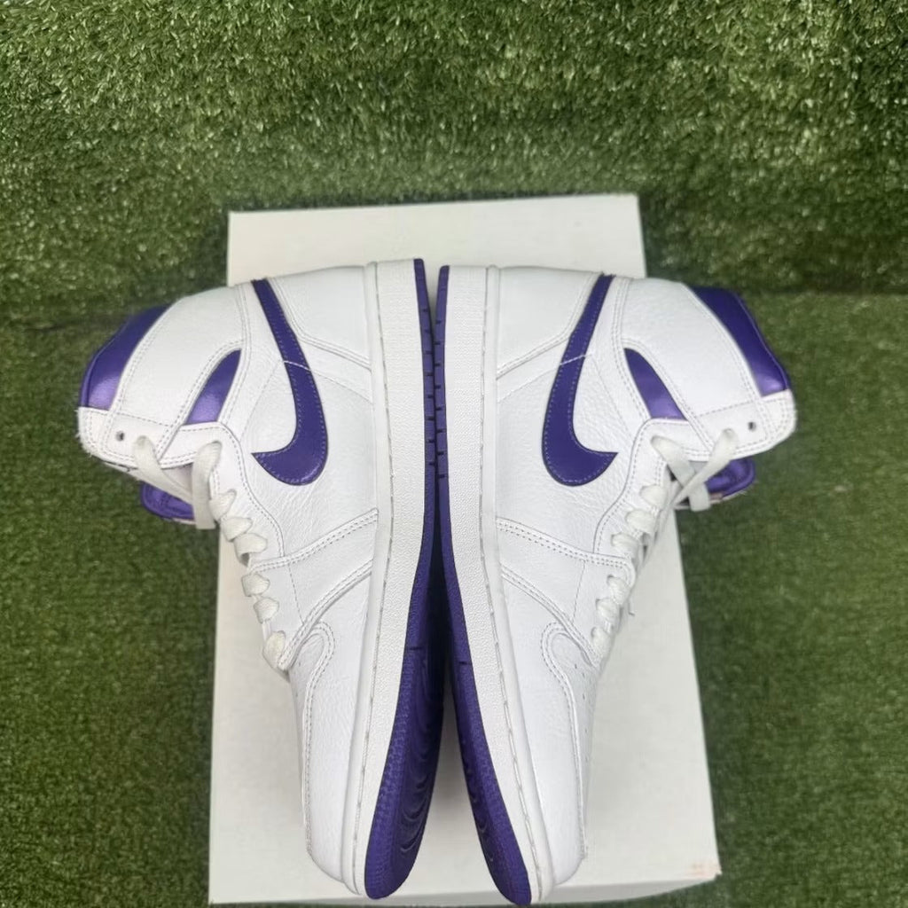 Used - Air Jordan 1 Retro High Court Purple (Women's) - US W 9.5 - detail 3
