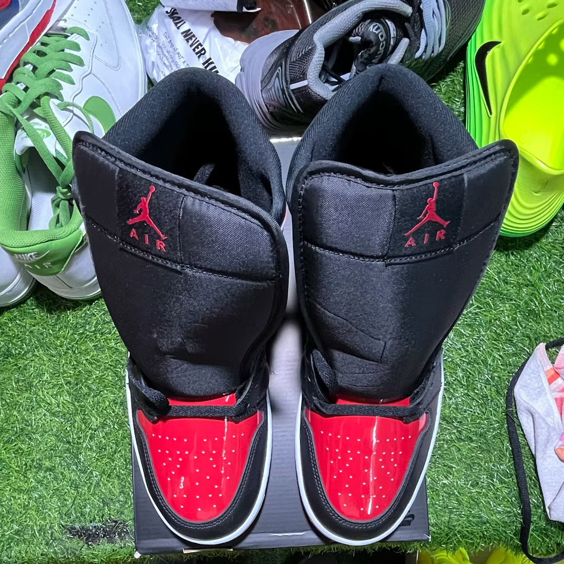 Air Jordan 1 Mid SE Patent Bred Toe - US M 11 - New - Other - detail 3