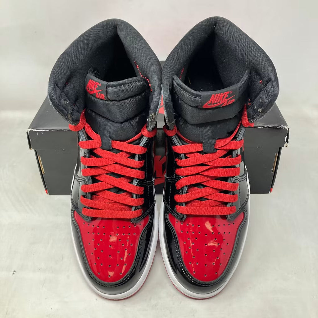 Used - Air Jordan 1 Retro High OG Patent Bred - US M 10 - detail 5