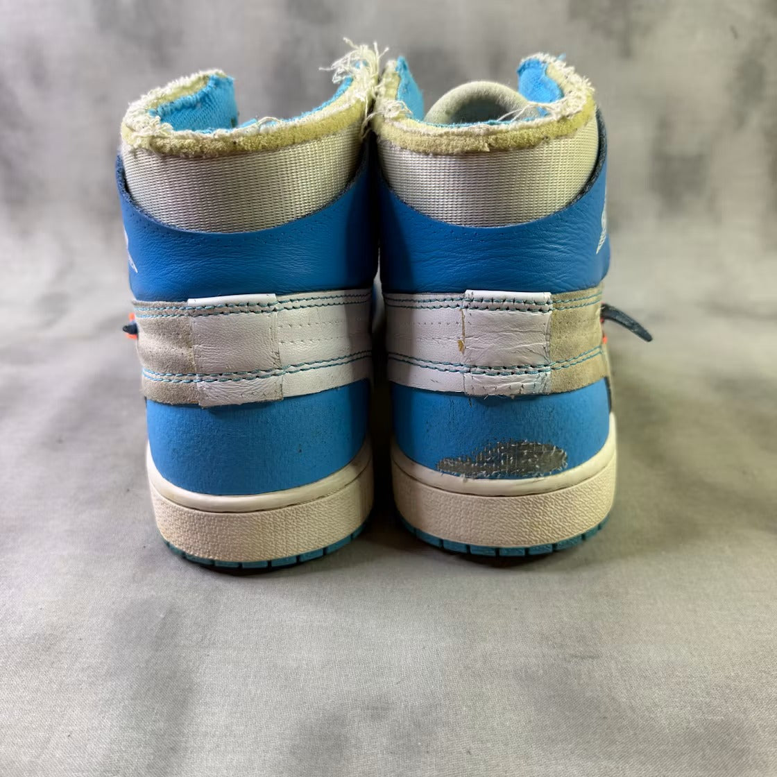 Used - Air Jordan 1 Retro High Off-White University Blue - US M 9.5 - detail 4