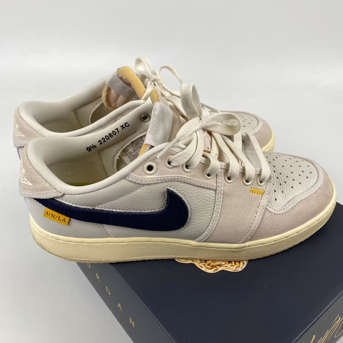 Used - Air Jordan 1 Retro AJKO Low SP Union Sail Leather - US M 9.5 - detail 4