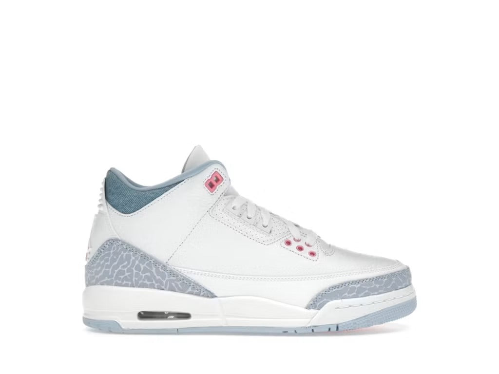 Used - Air Jordan 3 Retro White Cobalt Bliss (GS) - US 7Y - catalog main image