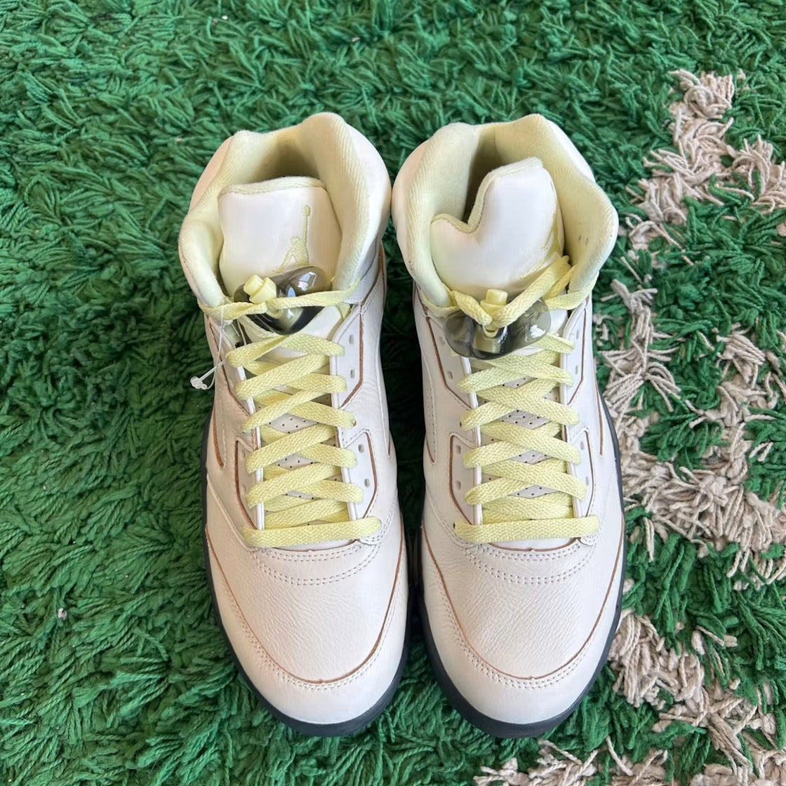Used - Air Jordan 5 Retro Luminous Green (Women's) - US W 10.5 - detail 3