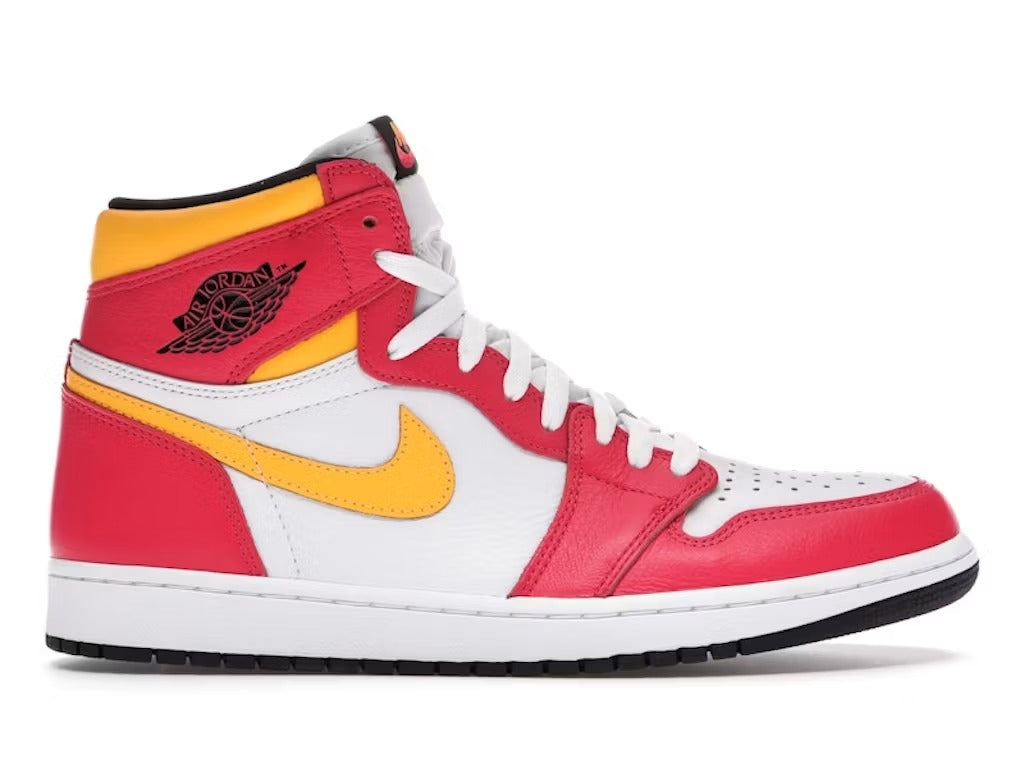 Used - Air Jordan 1 Retro High OG Light Fusion Red - US M 9.5 - catalog main image