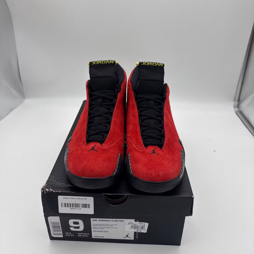 Used - Air Jordan 14 Retro Challenge Red - US M 9 - detail 1