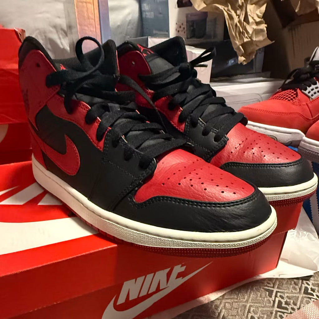 Used - Air Jordan 1 Mid Banned (2020) - US M 10 - detail 4