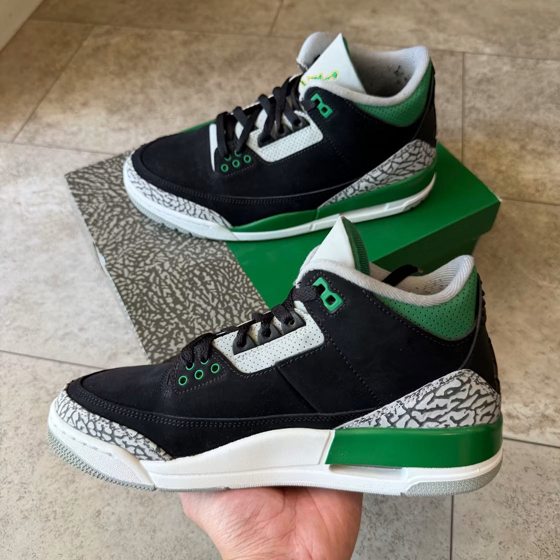 Used - Air Jordan 3 Retro Pine Green - US M 8 - detail 4